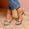 Valentina- Tacones Bicolor.