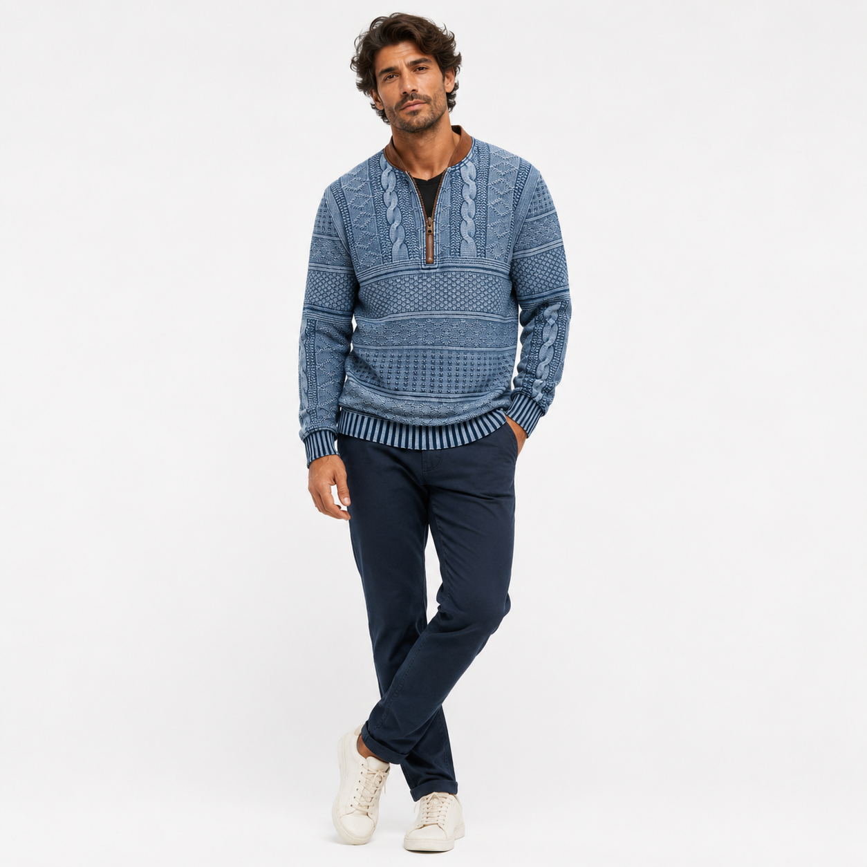 Juan-Jersey de punto elegante